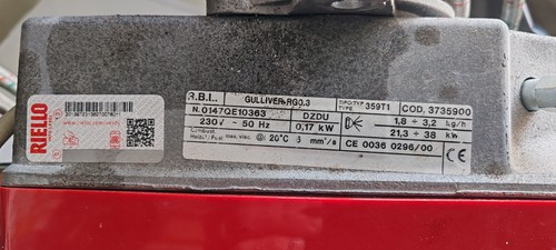 Bruciatore gasolio - bruciatore, a
