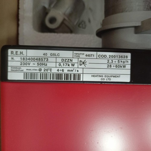 Nuovo bruciatore olio - nuovo,